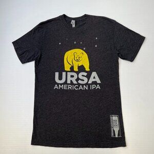 Ursa Shirt Men Small American IPA First Craft Brewing Beer Bear Hip Hype Core Fa